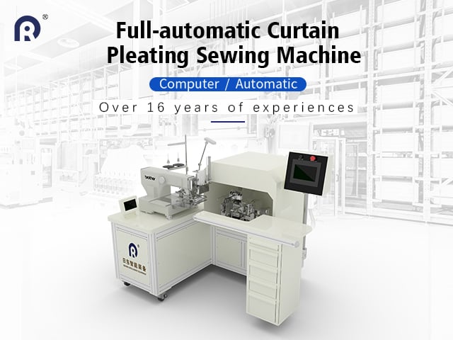 Fully Automatic Curtain Pleating Sewing Machine