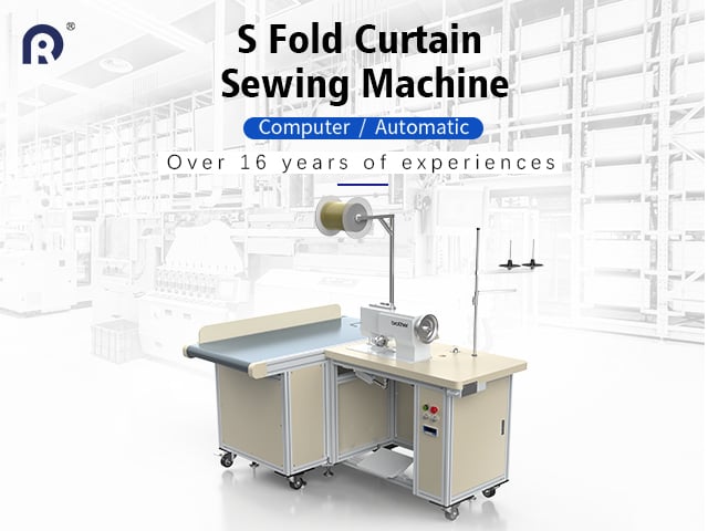 Ripple Fold Curtain Sewing Machine