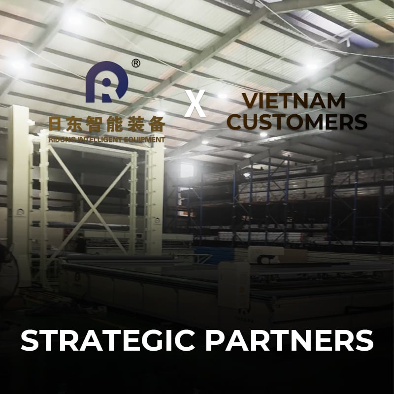 RIDONG × Vietnam: A 7-Machine Smart ZIP Screen Production Line