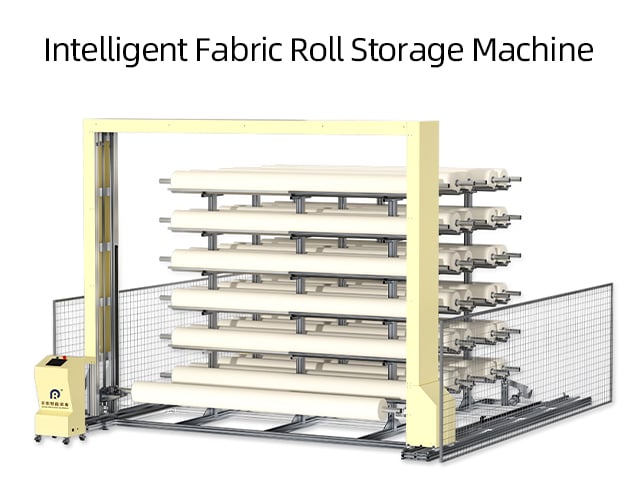 Intelligent Fabric Roll Storage Machine