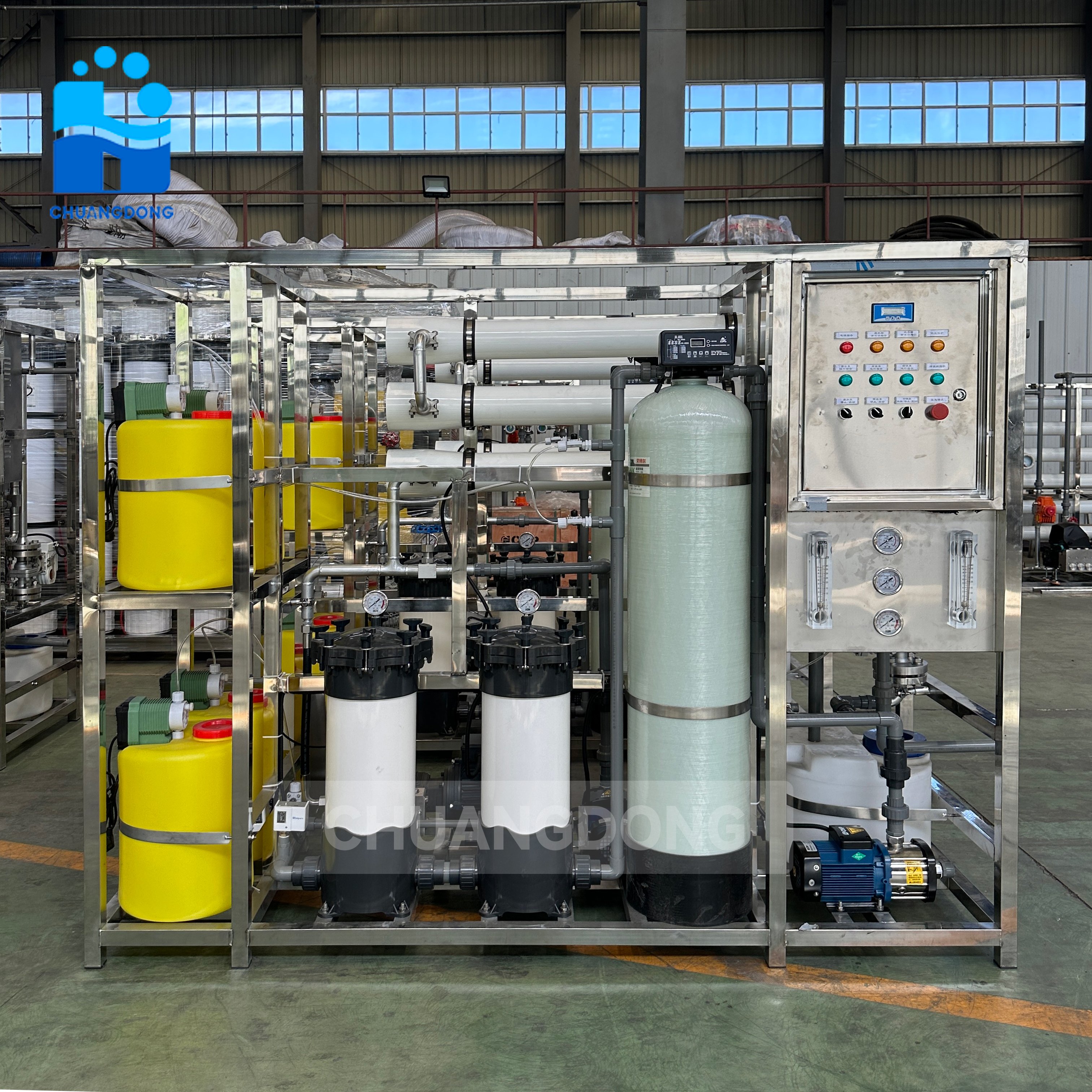 Industrial Seawater Desalination Machine | RO Reverse Osmosis Desalination System