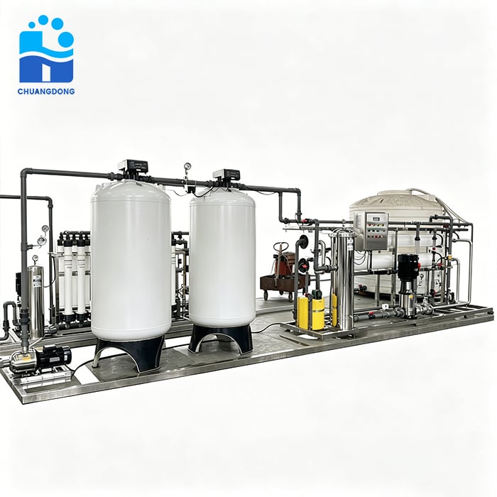High Rejection Reverse Osmosis RO System For Underground Well Water Treatment