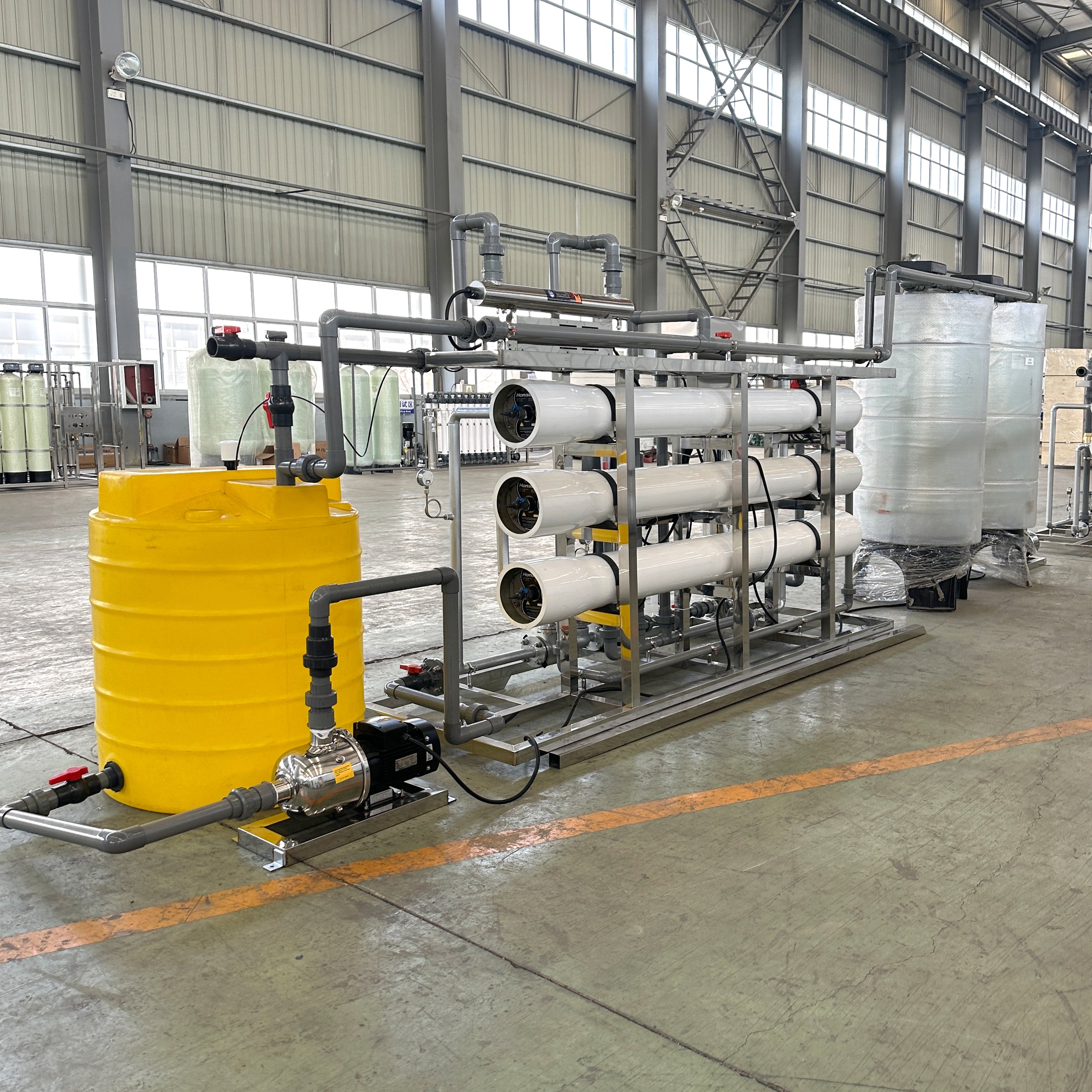 5000LPH Integrated Reverse Osmosis Water Filtration System Shipped to Saudi Arabia