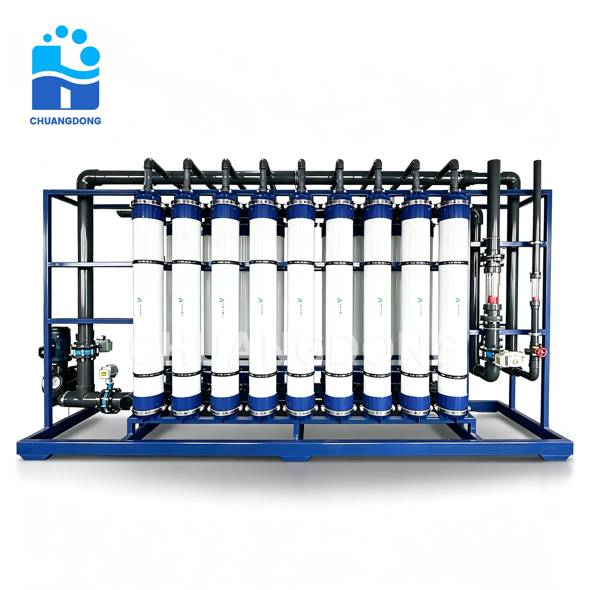 hệ thống xử lý nước RO công nghiệp 20T/H để sản xuất nước tinh khiết