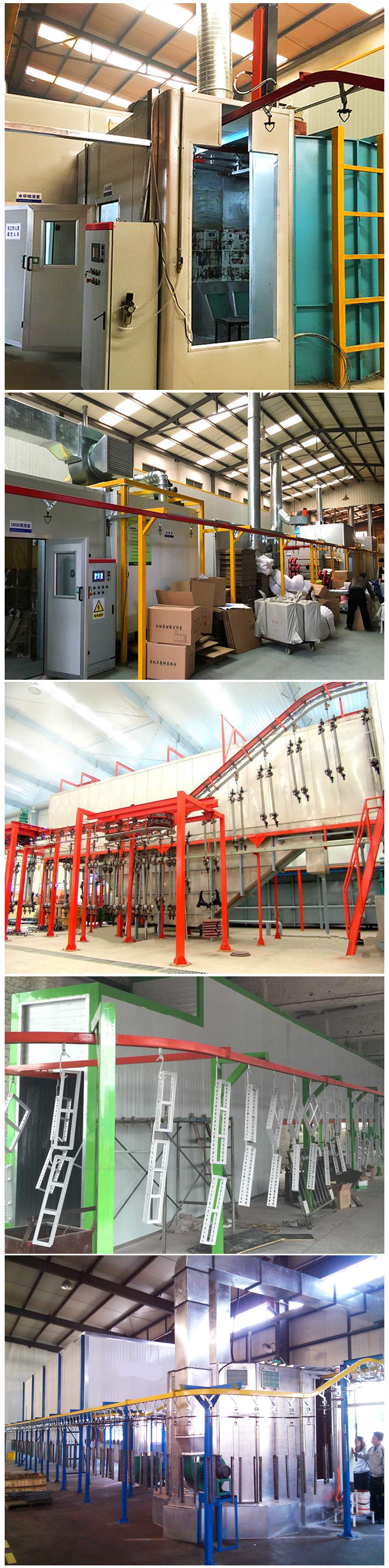 Wood substrate  electrostatic guitar UV spraying Production line equipment supplier