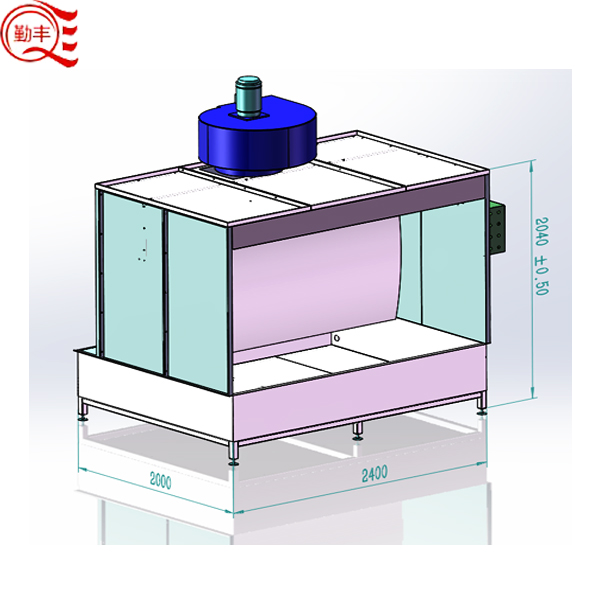 spray booth water curtain machine supplier