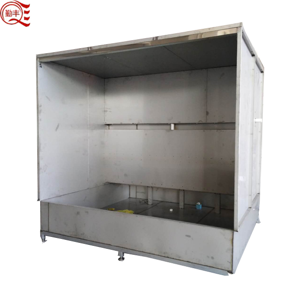 spray booth water curtain machine details