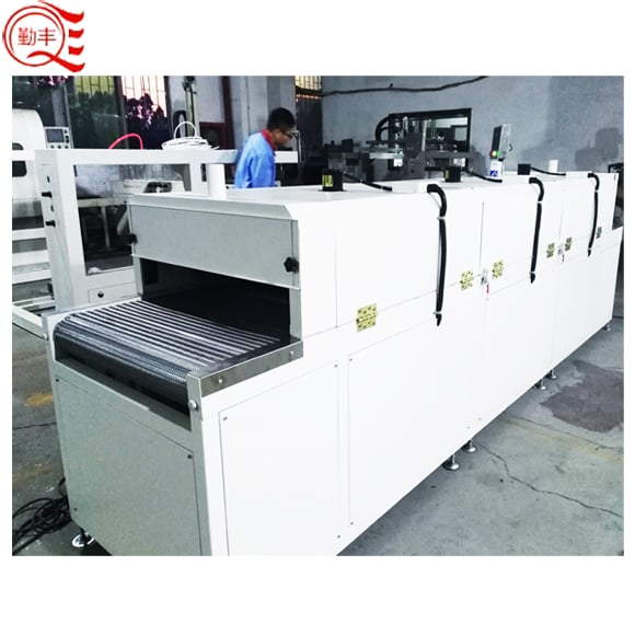 China export automatic spray paint machine reciprocating Tunnel curing furnace production line details