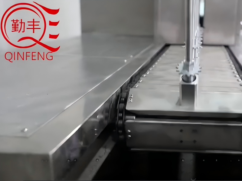 The UV paint spraying and curing production line is used for providing protective gloss coating on the surface of PVD-coated workpieces