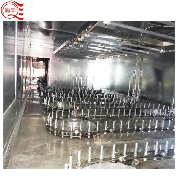 Small spindle UV Curing Furnace for glass bottle manufacture