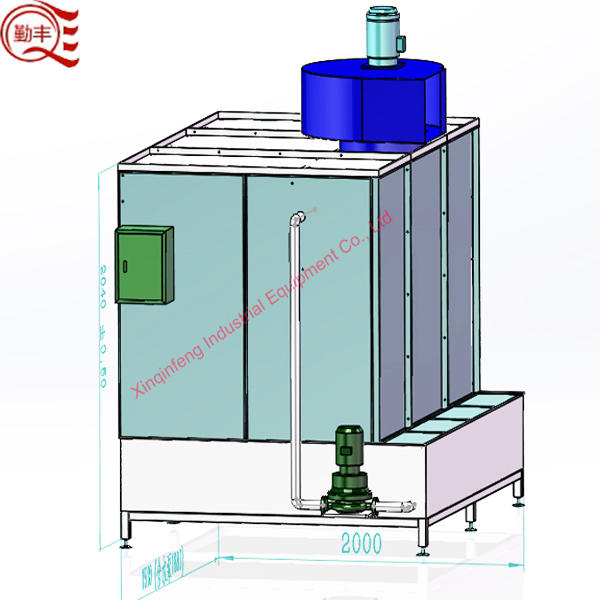 spray booth water curtain machine supplier