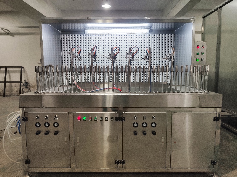 Enhancing productivity with the advanced technology of the automatic spray coating machine.