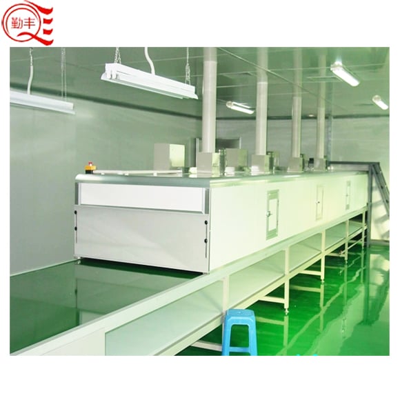 China export automatic spray paint machine reciprocating Tunnel curing furnace production line supplier