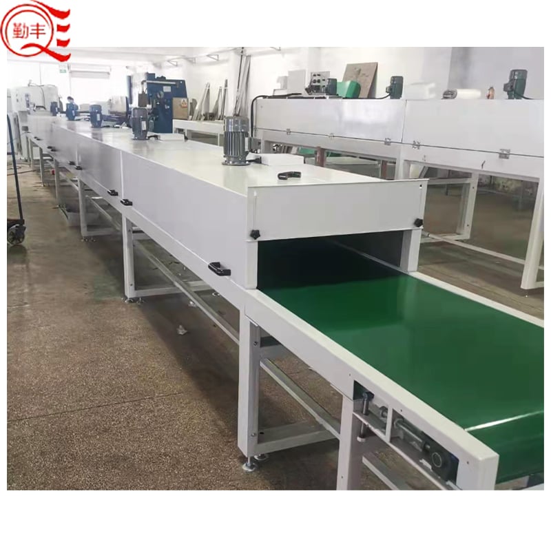 China export automatic spray paint machine reciprocating Tunnel curing furnace production line factory