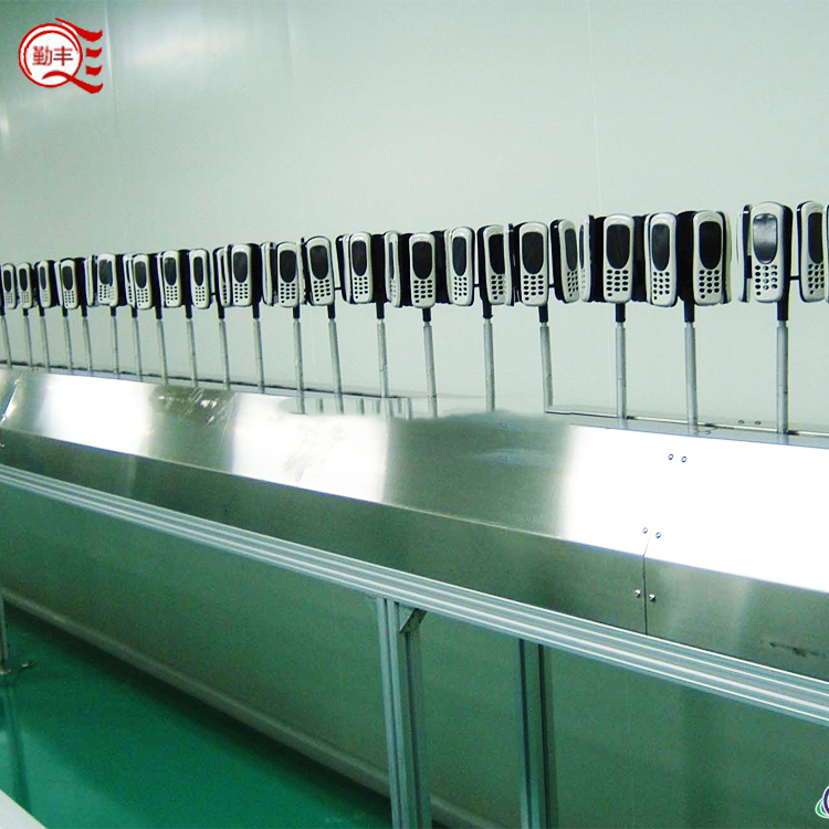 Automatic Spray Painting line and UV Curing Drying Coating Line for plastic parts factory