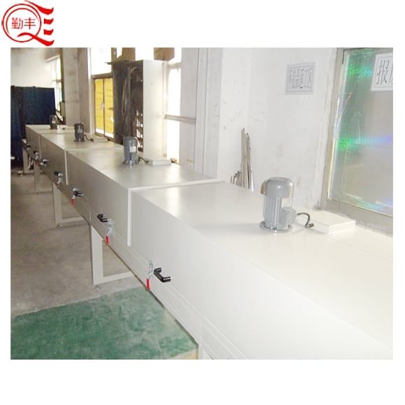 China export automatic spray paint machine reciprocating Tunnel curing furnace production line details