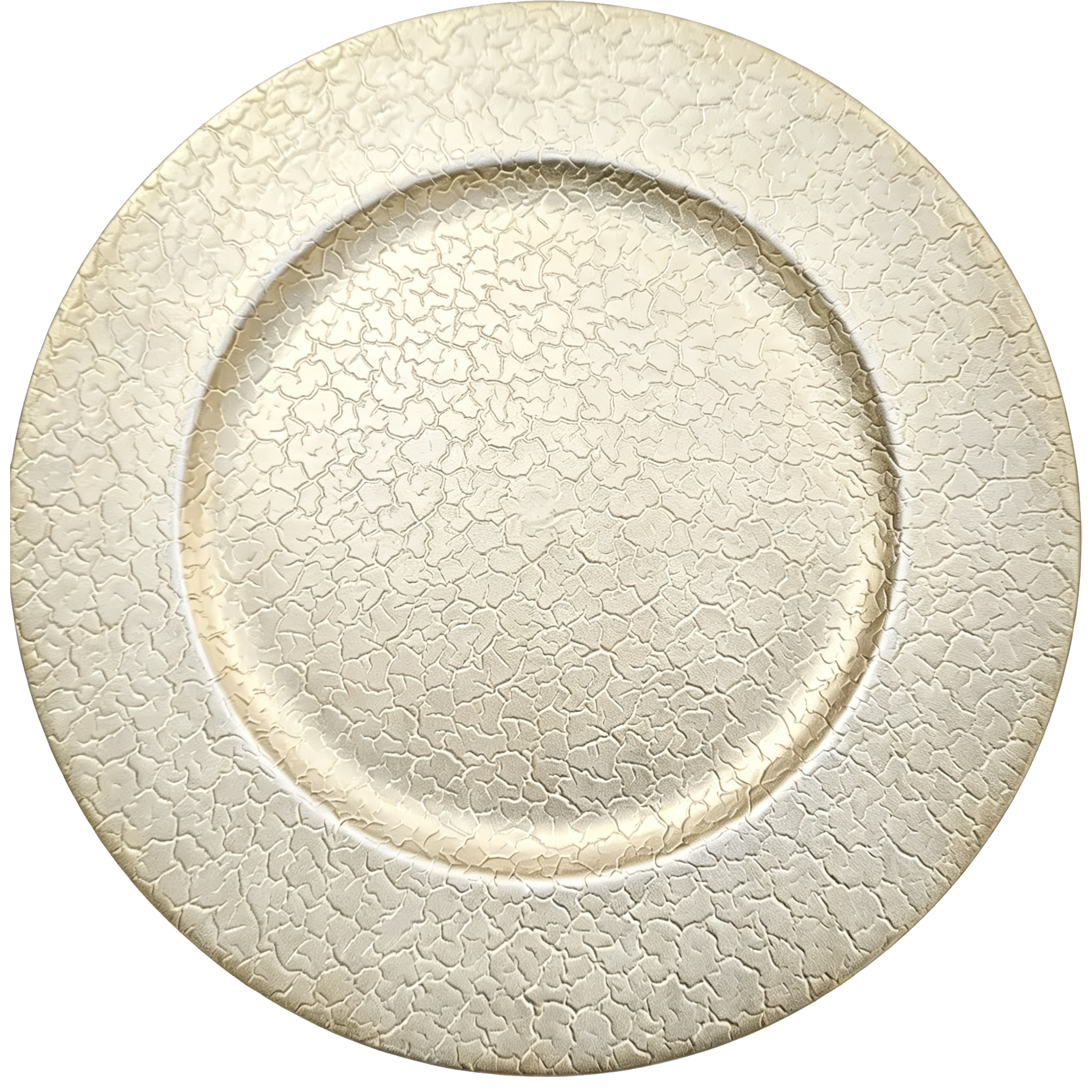 2026 New Luxury Modern PP Round Durable Wedding Plate Charger with Pattern for Hotels Party Customized Home Decor Dinnerware