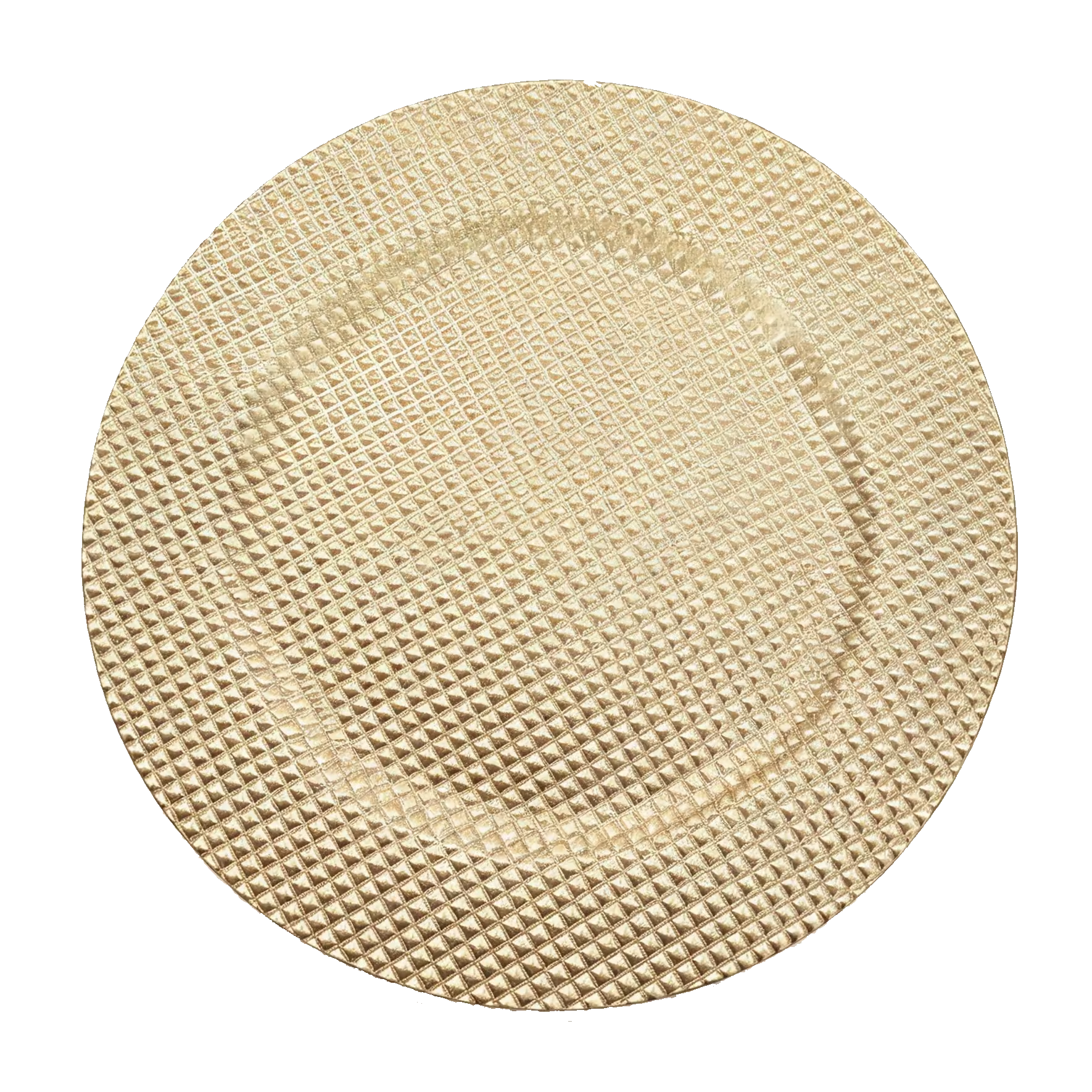 Wojia 13-Inch Plastic PP Glossy Pigmented Eco-Friendly Durable Reusable American Style Party Dinnerware Plates Dishes Plates