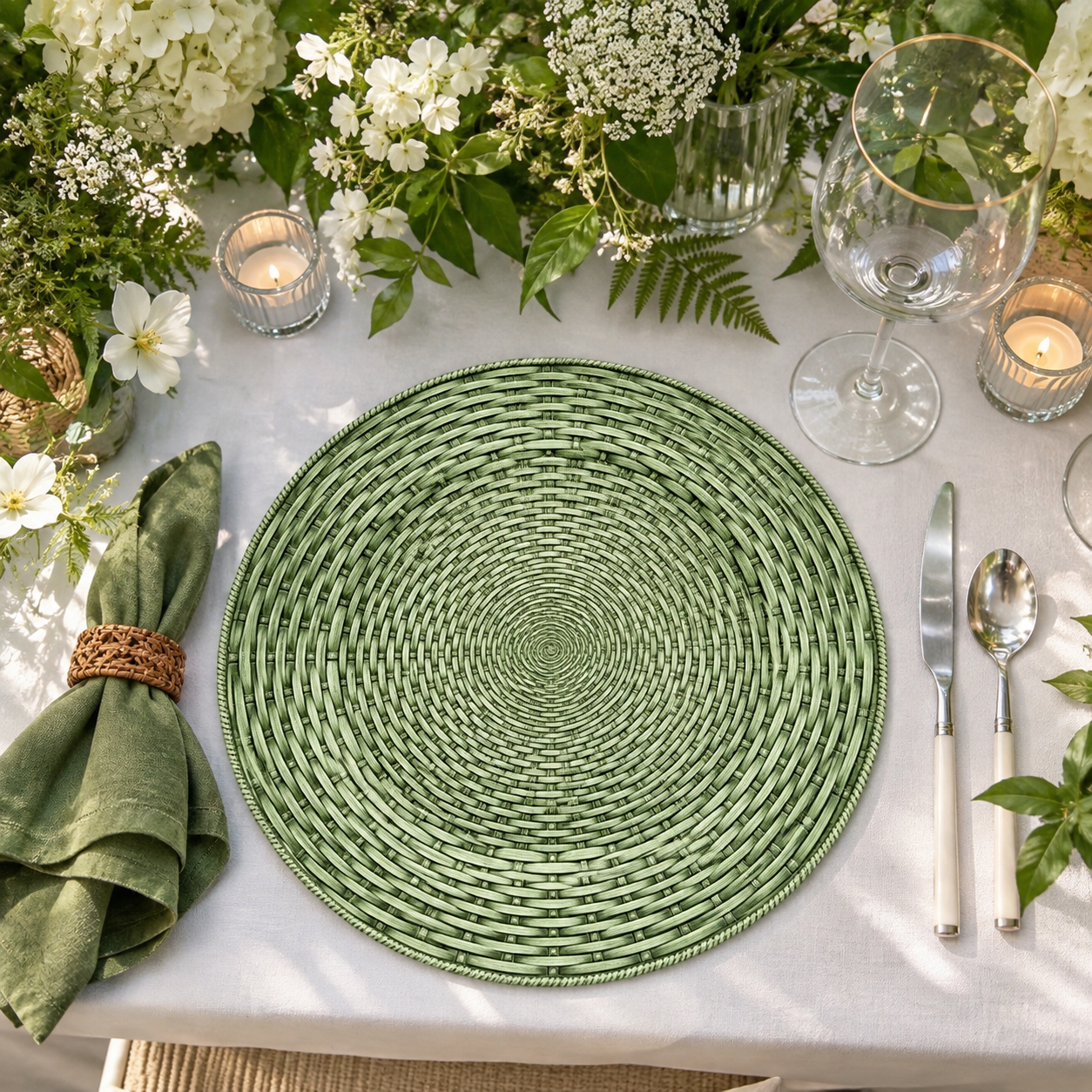 woju luxury modern elegant eco friendly custom pp plastic pigmented party round plate 13in durable fujian factory direct hotels-4