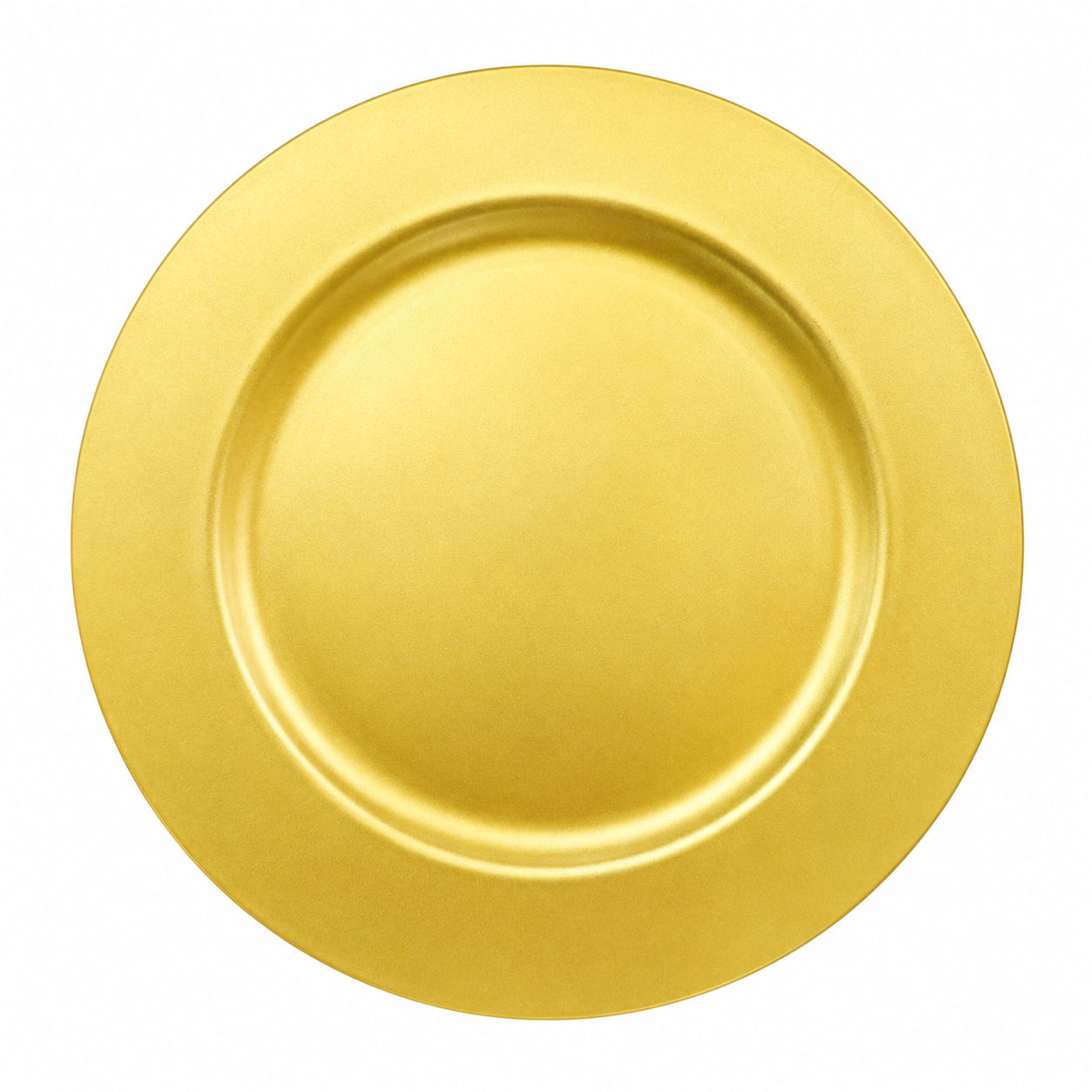 Woju Luxury Modern Elegant Eco-Friendly Custom PP Plastic Charger Plates 13in/33cm Durable Factory Direct Home Hotels Parties