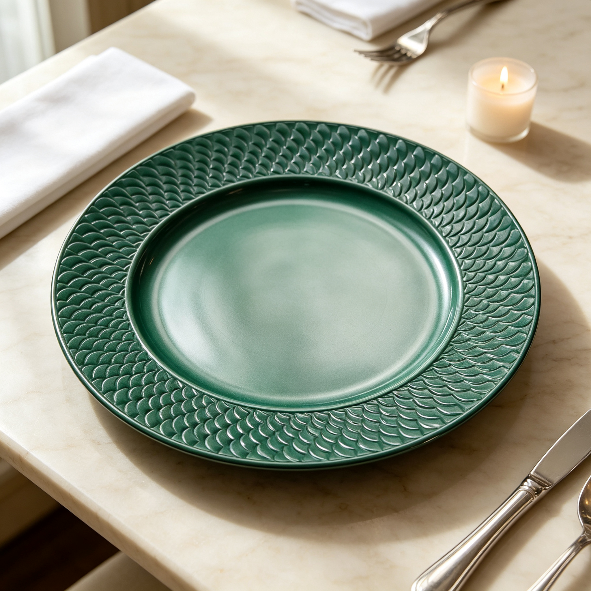 33cm durable fujian dishes plates356-3