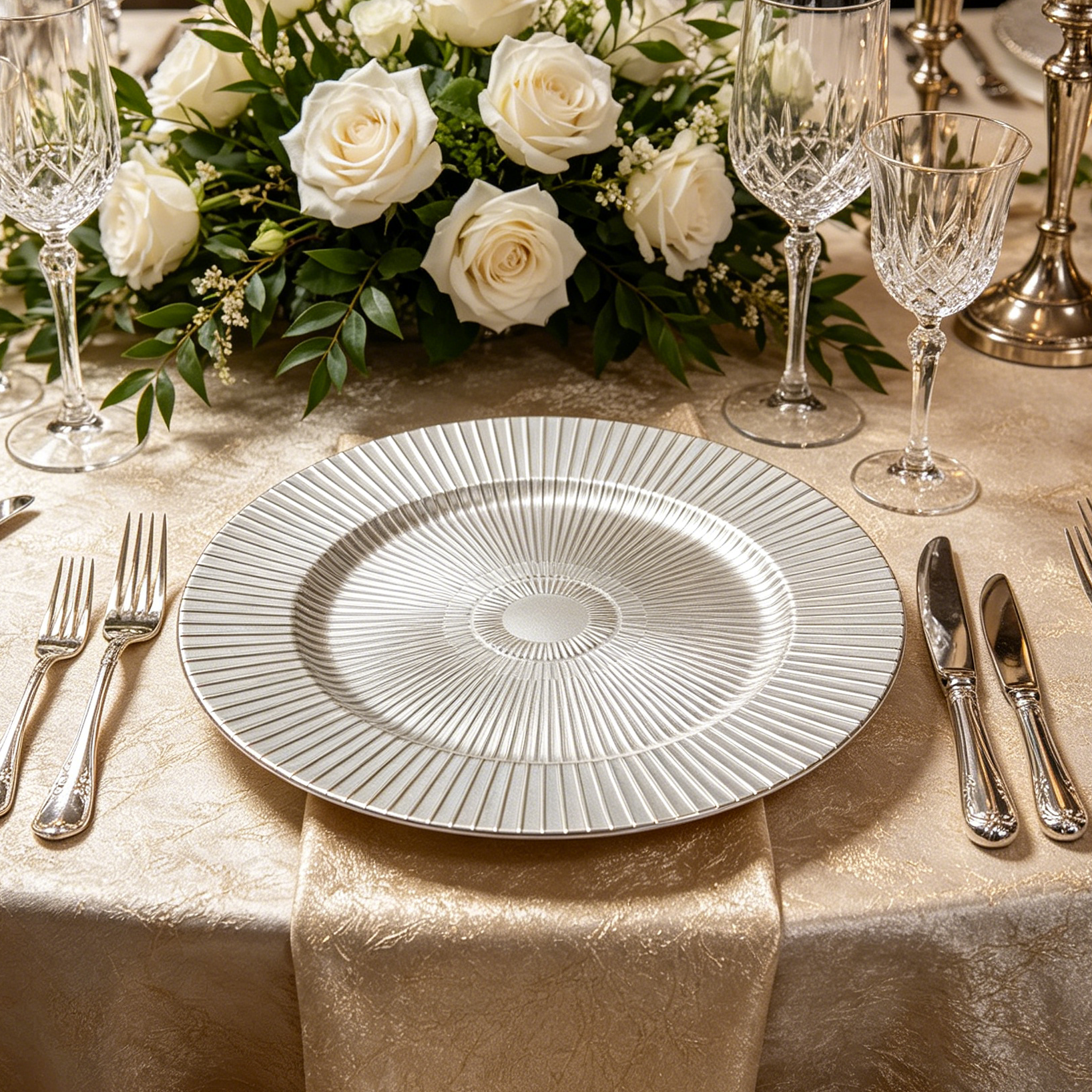 contemporary 13 inch charger plates customizable for party supplies and dinnerware sets-3