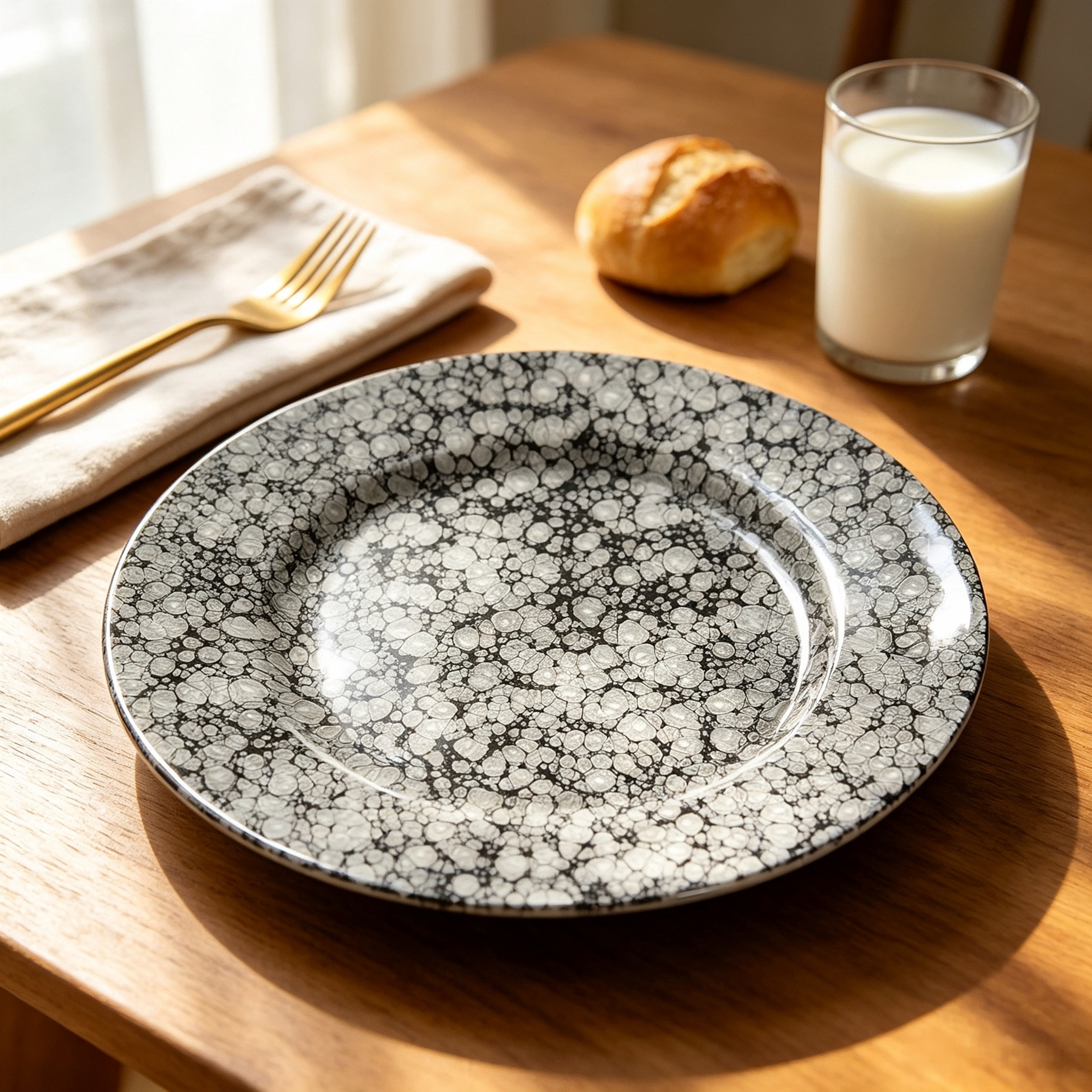 wojia 13 inch plastic ps glossy pigmented eco friendly durable reusable american style fujian party dinnerware charger plates751-3
