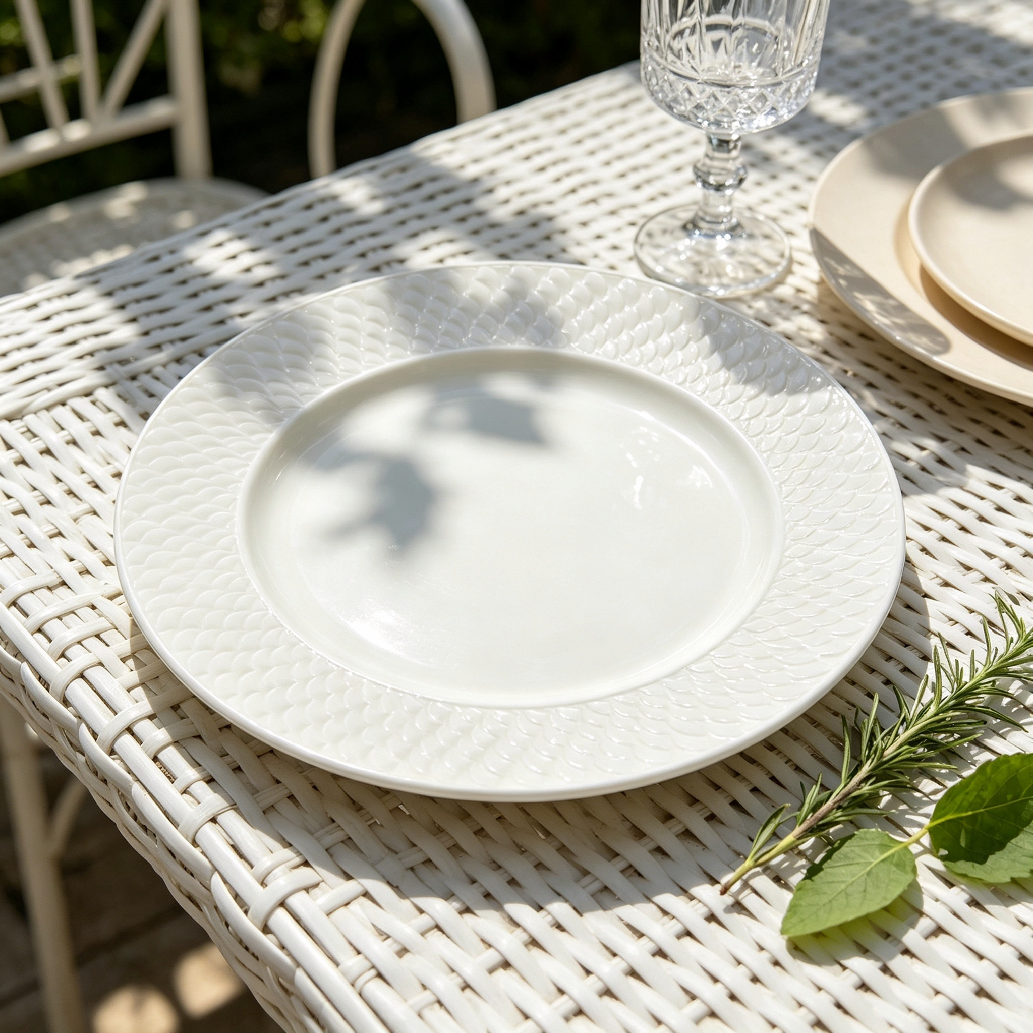 33cm durable fujian dishes plates356-2