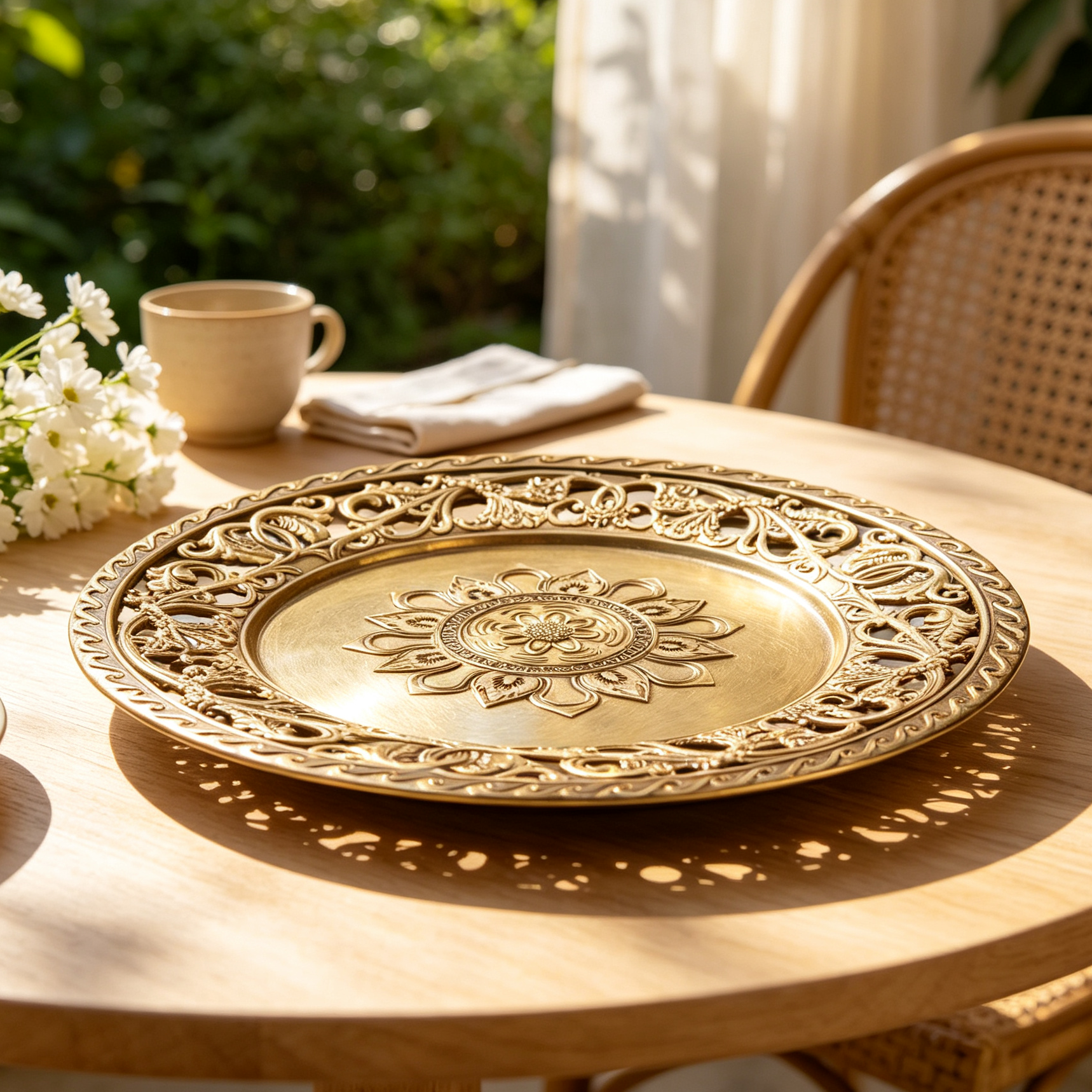 wojia 13 inch plastic pp glossy pigmented eco friendly durable reusable american style party dinnerware charger plates fujian-1