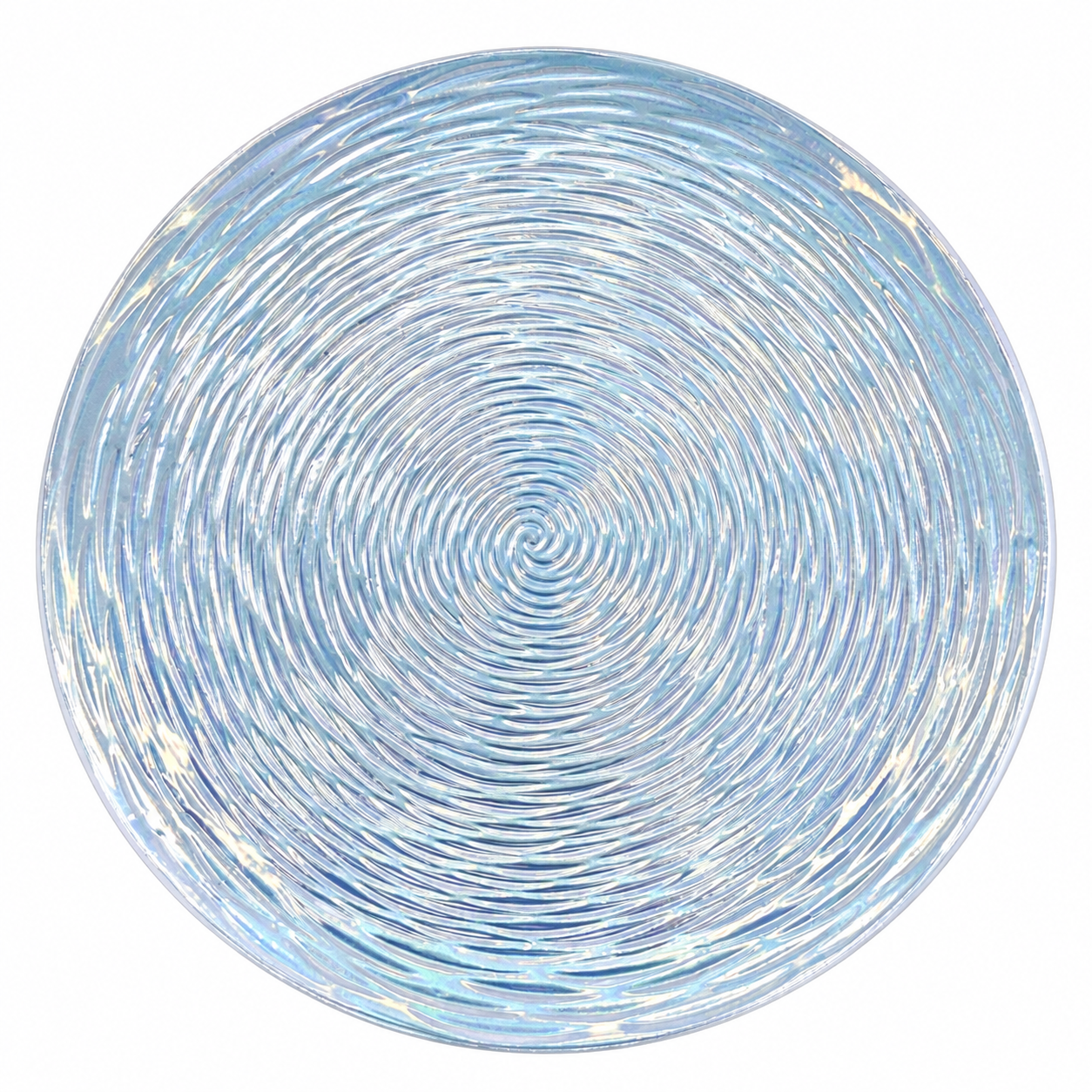 Wojia 13-Inch Plastic PS Glossy Pigmented Eco-Friendly Durable Reusable American Style Fujian Party Dinnerware Charger Plates