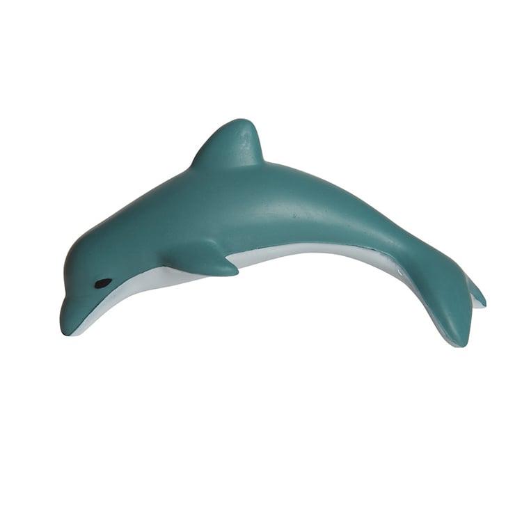 Promotional Gifts Customized PU Foam Dolphin Anti Stress Ball Anxiety Reducer