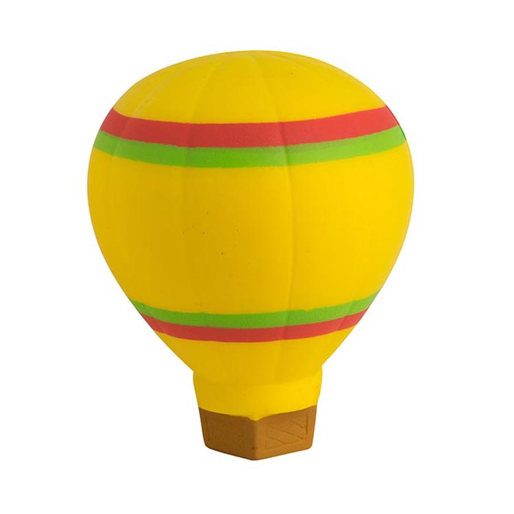 Forma de balão de ar quente de PU espuma de memória estresse de estresse de alívio de estresse bola de pelúcia brinquedo