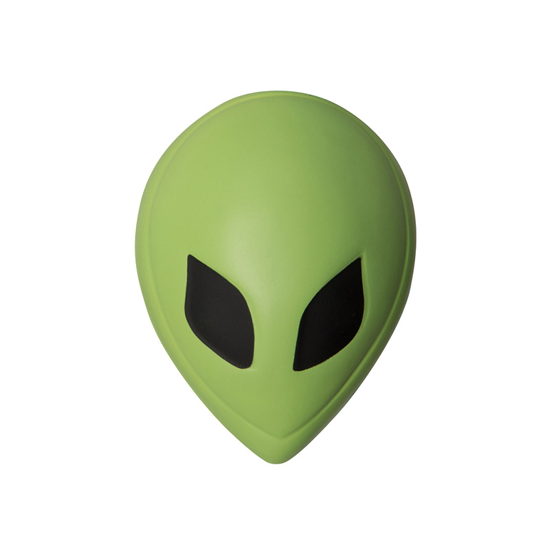 PU Foam Promotional Gifts Alien Anti Stress Ball Anxiety Reducer Customized Colors Stress Reliever Toys