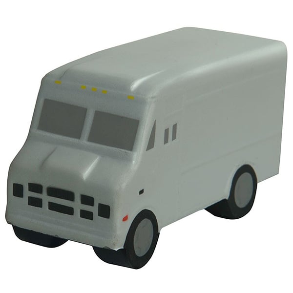 PU Stress Step Van, anti car stress ball supplier, Foam customized logo stress balls