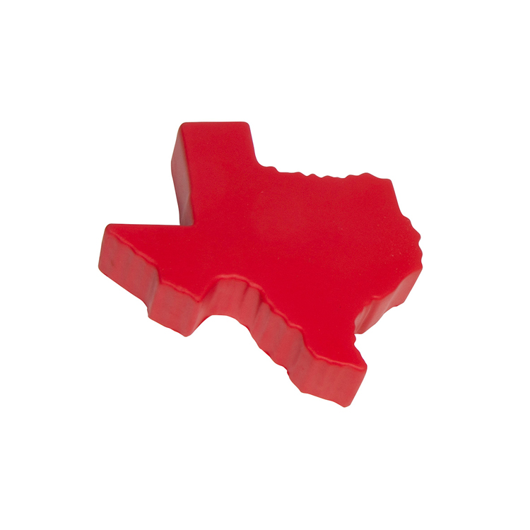 Promotional Toy PU Foam Stress Relief Ball Soft PU Foam Texas Anti-Stress Ball Gift With Customized Logo