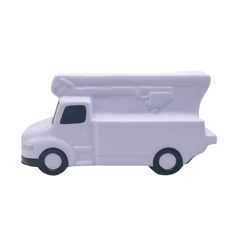 Promotional Items China Transportation Car Products PU Bucket Truck Stress Reliever Toy