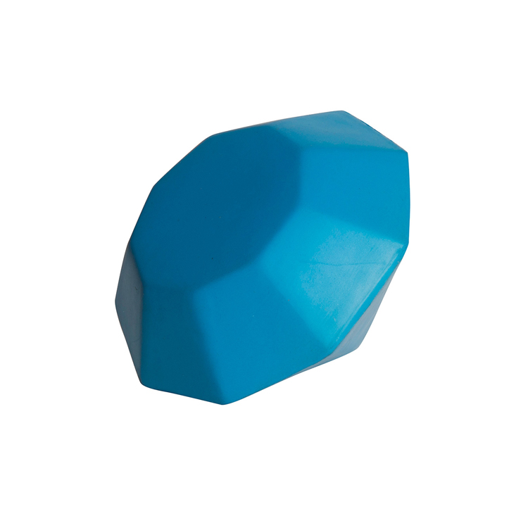 Promotional Gifts PU Squeezable Blue Gemstone Stress Reliever Custom logo