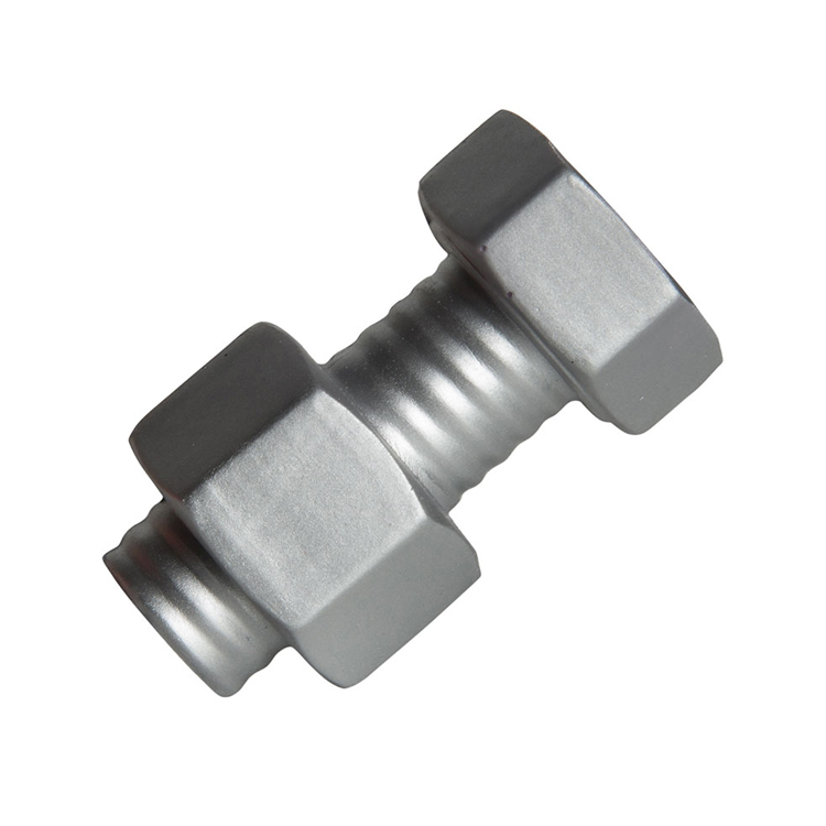 Anti Stress Toy in Bolt Nut Shaped PU Tools Promotion Stress Ball Foam Toys
