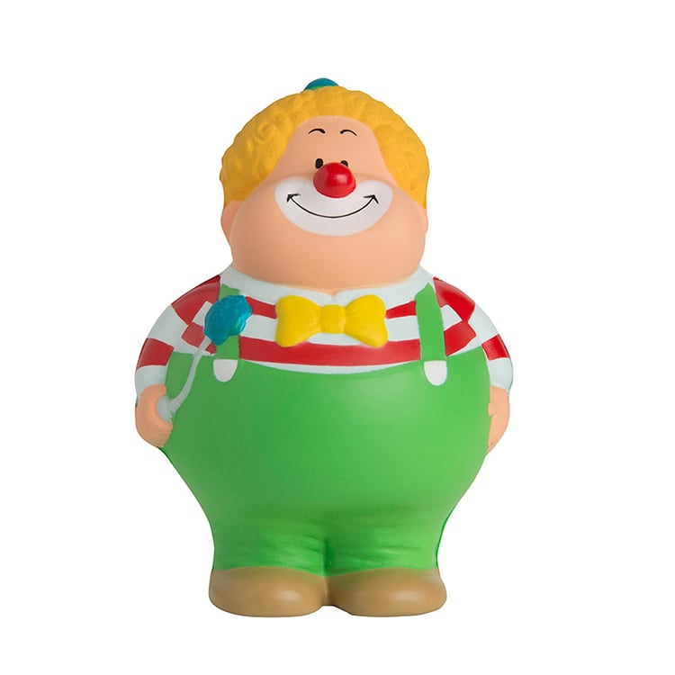 Supply Promotional Gifts PU Stress Ball Clown Bert Shape Stress Relievers