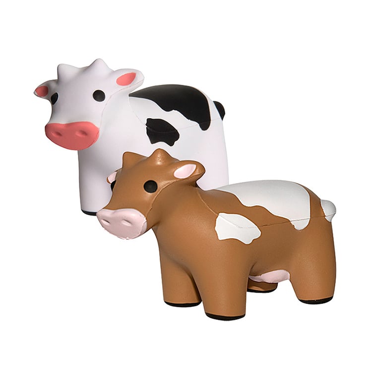 PU Cow Promotion Anti Stress Ball Kids Educational Toys