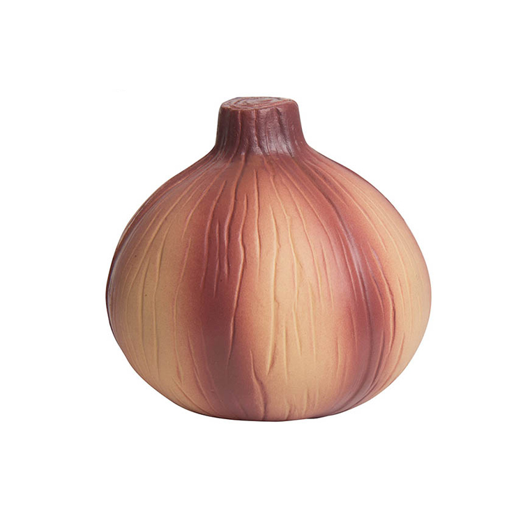 PU Foam Anti Stress Ball in Onion Shaped Foam Toys Stress Ball Giveaway Gifts