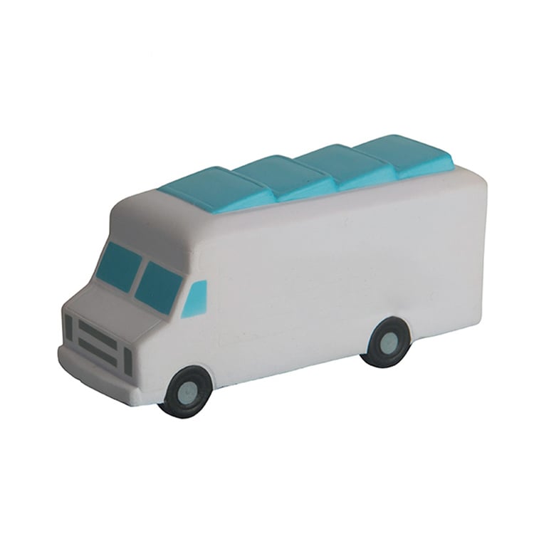 Soft Anti Stress Ball Food Truck Shaped PU Foam Toys Stress Ball Giveaway Gifts