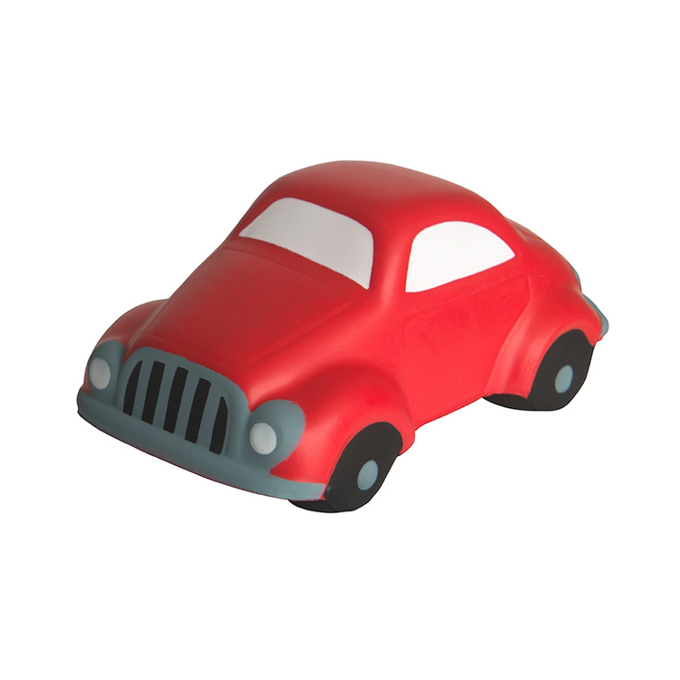 Hot Sale Cheap PU Foam Car Shape Anti Stress Reliever Soft Squishy Relief Toy Ball