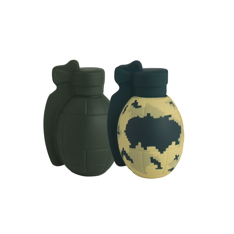 PU Foam Anti-stress ball Grenade Stress Reliever for promotion
