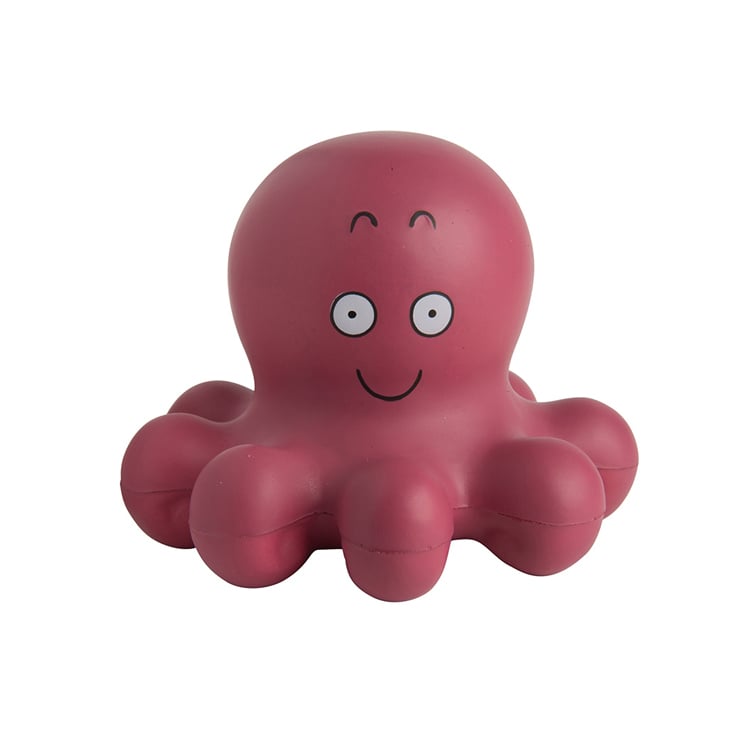 Hot - Selling Octopus shaped Pu Foam Stress Ball Customization Toys