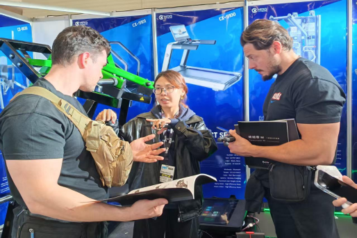 Changxu Fitness Impressiona na Exposição na Alemanha, Garantindo 6 Pedidos no Local para Equipamentos Inteligentes