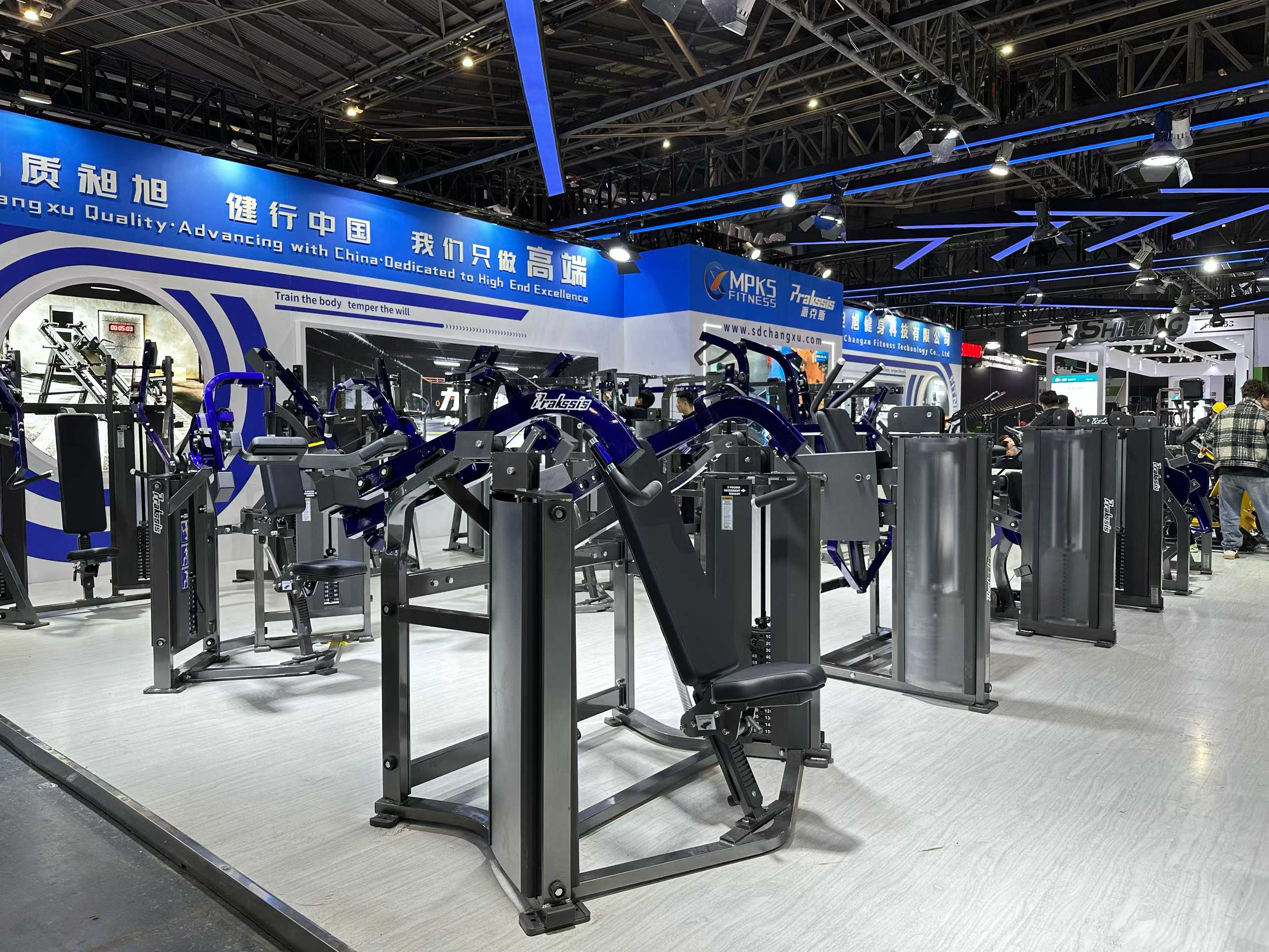 Equipamentos de Fitness Changxu fazem uma estreia marcante na IWF 2026, revelando soluções comerciais de fitness de nova geração