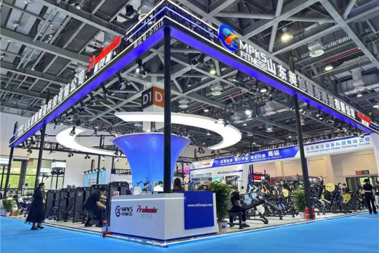 Seguindo em Frente e Inovando no Setor de Fitness | Os Equipamentos para Fitness Changxu Brilham na Expo Esportiva de Xiamen 2026