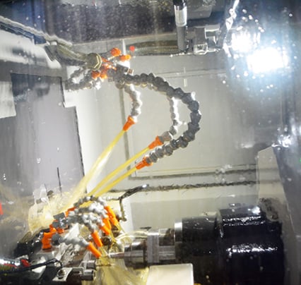 Precision lathe with an accuracy of ±0.005mm