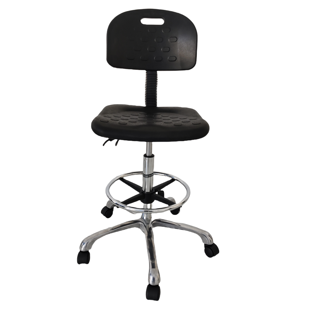 Ergonomic ESD Chair – Antistatic One-Piece PU Foam Construction